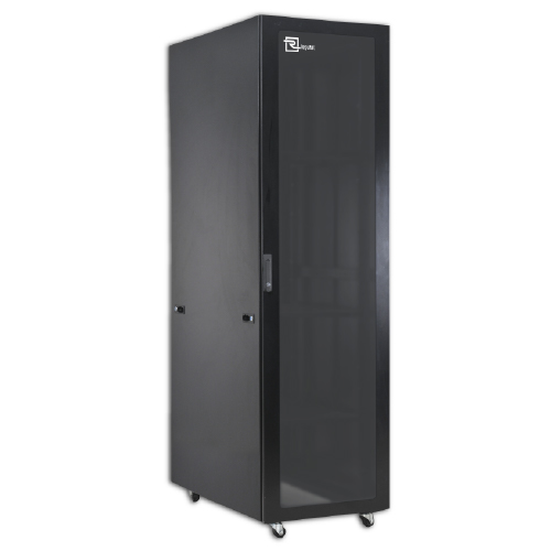 RACK DE PIE RV-R-22U600 22U/600MM C/RUEDAS Y 2TURBOS